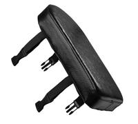 Homoyoyo Cuscino per Sella Bici Posteriore in Pelle PU, Sedile Largo Imbottito Piastra Semicircolare, Accessorio per Portapacchi e Passeggeri su Mountain Bike e Bici da Città