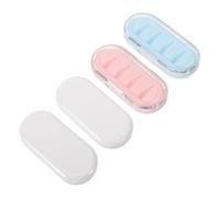 Homoyoyo Custodia Funzionale per Punte di Penna Stilo da 4 Pezzi Organizer Compatto e Protettivo per Pennini da Tablet Custodia da Viaggio Elegante per Riporre Punte Penna Touch e