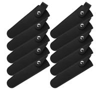 Homoyoyo Custodia Porta Forbici da e Elettricista in Pelle Nera Set 10 Pezzi Supporto Sospeso per Utensili da Giardino e Potatura Organizer Antiscivolo per Attrezzi