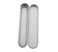 Homoyoyo Custodia Portatile in Metallo Resistente per Penne e Pinzette Ciglia Organizer Compatto per Raschietti Lingua e Cancelleria Astuccio Multifunzione Leggero e Igienico per Uso