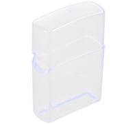 Homoyoyo Custodia Trasparente per Accendino in Plastica Sottile Design Crystal Clear, Protezione da Urti per Uso Quotidiano e Attività All'aperto