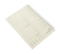Homoyoyo Diario Del Tempo Pianificatore Bobina Quadernetto Quadernoni Notepad Domestico Organizzatore Di Pianificatori Domestici Scrivere Un Libro Taccuino Da Ufficio I Quaderni Carta