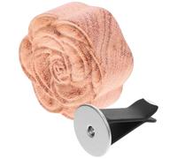 Homoyoyo Diffusore in Legno per Oli Essenziali con Clip, Piccolo Aroma Diffuso di Legno per Aromaterapia e Decorazione Domestica, Complemento D’arredo con Venature Floreali per Casa e Auto