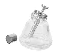 Homoyoyo Dispenser per Rimozione Unghie Press Type Vetro e Alluminio per Liquidi Nail Polish Remover e Per e per e Diluente Unghie