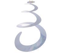 Homoyoyo Dissuasore Uccelli Riflettente Spirale Rotante in Resistente per Giardino Balcone e Patio Scaccia Piccioni e Allontana Volatili da Auto Barche e Alberi Facile da Installare e