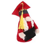 Homoyoyo Doctor Del Cappello Del Dottore Figlia Laureata Giocattoli Di Laurea Animal Di Peluche Mini Di Laurea Giocattolo Della Ragazza Giocattolo Per La Stagione Della Laurea Ghiaia Rosso