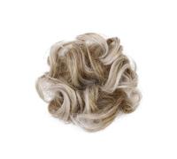 Homoyoyo Elastic Wave Curly Bun Hairpiece Scrunchie Synthetic Wig Extension For Women And Easy To Wear For Parties And Photos