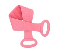 Homoyoyo Esfoliante in Silicone Alimentare Lunga per Doccia e Bagno Corpo con Cinghie per Tirare per Pulizia Profonda Schiena e Spalle Resistente e Facile Anguria