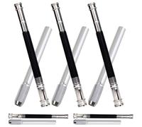 Homoyoyo Estensori per Matite Artistiche in Metallo 10 Pezzi Porta Estensori per Pastelli e Penne da Disegno Robusti e Compatti per Studenti e Uso Scolastico