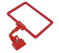 Homoyoyo Etichette in Plastica Resistente per Scaffali Supermercato Supporto Cartellini Prezzi Antiscivolo e Riutilizzabile Espositore Pubblicitario Leggero e Stabile per Negozio e Mensola