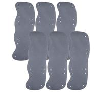 Homoyoyo Fasce Antisudore Sostitutive per Casco di Sicurezza in Cotone 23 Cm, Set 6 Pezzi Staccabili e Assorbenti, Accessori per Elmetto da Lavoro per Prevenzione Sudore Estiva