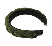 Homoyoyo Fascia Larga Per Capelli Donna Fascia Spessa in Tessuto Per Trucco e Cura Intrecciata Senza Danni Alle Orecchie Pratica Per Lavarsi Viso Spa