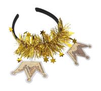 Homoyoyo Fascia Per Capelli Forma Di Corona Per Capodanno Accessori Per Feste Di Capodanno Circonchio Per Capelli Di Buon Anno Per Feste