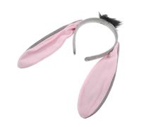 Homoyoyo Fascia per Orecchie d'Asino Cerchietto per Costumi Animali Accessorio Leggero e Confortevole per Adulti e per in Maschera e Halloween