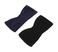Homoyoyo Fascia Termica Antivento Per Orecchie 2 Pezzi, Fascia Protettiva Elasticizzata in Pile Resistente, Scaldamuscoli Invernali Unisex Per Sci, Corsa e Attività Outdoor