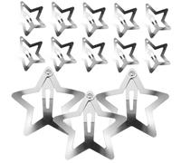 Homoyoyo Fermagli per Chioma in Metallo Argento a Forma di Stella per Set 20 e Sicuri e Resistenti allo Sbiadimento Ragazze Giovani Acconciature Trendy