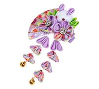 Homoyoyo Fermaglio per con e Coniglio Accessorio con Frange Decorazione Retro per Donne Stile Hanfu e Look