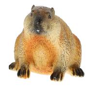 Homoyoyo Figura Marmotta Realistica in Modellino per Decorazione Casa e Gioco Educativo Ornamento Animale Selvatico per Famiglie Simulazione Marmotta per Cognizione e Divertimento