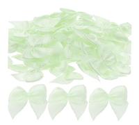 Homoyoyo Fiocchi Di Nastro Fatti a Mano 60 Pezzi Verdi Chiaro, Accessori Per Chioma Per Bambine, Decorazioni Per Feste, Materie Prime Per Scrapbooking e Cucito