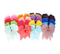 Homoyoyo Fiocchi Elastici Per Per Bambine - Multicolori - Set Da 20 Pezzi Accessorio Moda Per Ideale Per Acconciature Divertenti e Creative