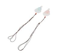 Homoyoyo Fischietti a Forma di Cartone Animato in Ceramica Rosa e Blu, Set da 2 Pezzi, Giocattoli Sonori, Bomboniere Musicali per Feste di Compleanno e Carnevale, Strumenti Musicali