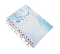 Homoyoyo Fitness Journal Planner Notebook per Esercizi e Palestra Annuale per Programmazione Allenamenti e Monitoraggio Abitudini Blu