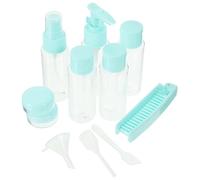 Homoyoyo Flacone Spray Portatile Piccolo Per Trucco Da Viaggio Flacone Vuoto Ricaricabile Per Crema Lozione e Profumo Kit Di Flaconi Da Viaggio