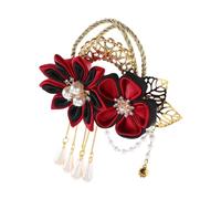 Homoyoyo Forcina per Capelli Floreale Stile Cinese Fermaglio Nappa Kimono Vintage Ornamento Accessori Donne Ragazze Acconciatura