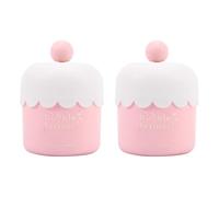 Homoyoyo Formatori di Schiuma Detergente Viso 2 Pezzi Portatili in Plastica Resistente per Viaggio e Uso Quotidiano Erogatore Mousse Multifunzione per Bagno e Mani Stili multipli