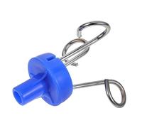 Homoyoyo Ganci in Plastica e Acciaio Inossidabile per Supporto Flebo, Facili da Installare e Resistenti, per Appoggiare Bottiglie su Palo Infusionale in Clinica