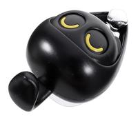 Homoyoyo Gancio Adesivo da Parete Forma di Civetta Cartoon Multiuso per Appendiabiti Asciugamani e Chiavi Senza Foratura Nero Compatto e Facile da Installare