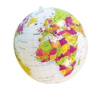 Homoyoyo Globo Gonfiabile Gigante Per Bambini E Adulti, Palla Da Spiaggia in Pvc Per Piscina E Decorazioni Per Feste, Mappa Del Mondo Educativa Per L'insegnamento Della Geografia
