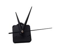 Homoyoyo Impostato Movimento della Lancetta Dell'orologio Buio Solo Lancette Dell'orologio Meccanismo Dell'orologio Albero Lungo Parete Rustica Kit Orologio Mano Casa Minimalista Black