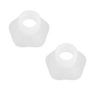 Homoyoyo Inserti per Flangia in Silicone 2 Pezzi da 17mm per Tiralatte Indossabili da 24mm, Compatibili Allattamento, Protezione a Tenuta Stagna e Pelle Delicata