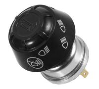 Homoyoyo Interruttore per Trattore Luce e Clacson, Pulsante Metallico | Controllo Versatile per Luci e Segnale, Uso Semplice, Installazione Facile, Adatto al Trattore, Finitura Stile Casuale