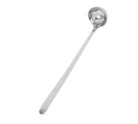 Homoyoyo Ladles Acciaio Inossidabile Con Manico Lungo Cucchiaio Da Cucina Antiscivolo Per Zuppe e Salse Utensili Da Cucina Resistenti Al Calore Facile Pulire e Ergonomici