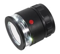 Homoyoyo Lente Gioielliere Ricaricabile con LED e Scala Integrata Lente Ingrandimento Regolabile per Gioielli Monete e Hobby Strumento Preciso per Valutazione e Analisi Professionale