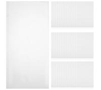 Homoyoyo Lenzuoli Monouso per Lettino da Massaggio 80x180 Cm Set da 100 Pezzi Non Tessuto Bianco per Saloni Spa ed Estetisti, Copriletto Usa e Getta Morbido e Confortevole per Centri