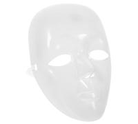 Homoyoyo Maschera Vuota Maschera Halloween Dipinto Maschere Per Il Viso in Maschera Cosplay Di Festa Maschera Da Festa Del Festival Pizzo Delirio Pp Bianca