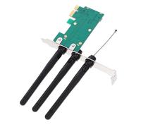 Homoyoyo Mini Adattatore Wireless Pci-per Desktop Pc Compatibile Con Vari Sistemi Operativi Doppia Antenna Per Segnale Potenziato Materiale Pcb Resistente Facile Integrazione Con