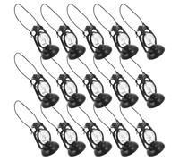 Homoyoyo Mini Lanterne, Mini Lanterne Decorative, 20 Pezzi, Lampade a Cherosene in Miniatura per Case Delle Bambole, Piccole Lampade Vintage Sospese per Artigianato, Centrotavola per Matrimoni,