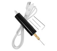 Homoyoyo Mini Trapano Elettrico USB Ricaricabile per Hobby Utensile di Precisione per Resina Gioielli e Lavorazione del Legno Set con Punte Elicoidali per Progetti Fai da Te
