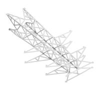 Homoyoyo Miniatura Torre Elettrica in Abs per Diorama Ferroviario Accessorio per Paesaggi Micro e Incantati Materiale DIY per Modelli Architettonici Tray