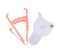 Homoyoyo Misuratore Di Grasso Corporeo Portatile Per Pliche Cutanee Nastro Misuratore Di Grasso Per Misurare Addominale in Vita Braccia Fianchi o Gambe