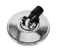 Homoyoyo Mop Head Replacement Acciaio Inossidabile Testa Rotante per Pulizia Facile da Installare e Compatibile Mop Accessorio per Lavapavimenti Design Elegante Nero