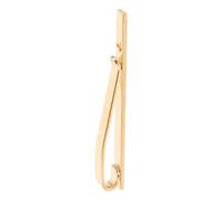 Homoyoyo Morsetto per Cravatta Uomo Croce Semplice, Oro, Rame | Finitura Lucida Taglio Cavo, Presa Sicura Antiscivolo, per Cravatte in Tessuto o Cotone, Lavoro e Colloqui