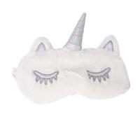 Homoyoyo Occhi per Dormire Morbida con Design Unicorno Copertura Occhi Oscurante per e Ragazza Protezione per Sonno Confortevole Colore