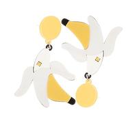 Homoyoyo Orecchini Forma Di Banana Pendenti Per Donne Accessori Alla Moda Orecchini Frutta Artificiali Gioielli Strani Regali Per Damigelle