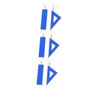 Homoyoyo Orecchini Pendenti Triangolo Asimmetrico Neon in - Gioielli Originali Per Insegnanti Di Matematica e Amanti Degli Anni '80 - Perfetti Come o Bomboniere Uniche