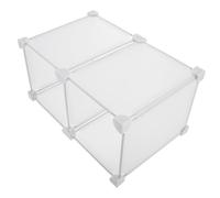 Homoyoyo Organizer per Congelatore Cassone con Divisori in Plastica Contenitore Divisorio per Freezer e Frigorifero Resistente e Versatile per Uso Scomparti